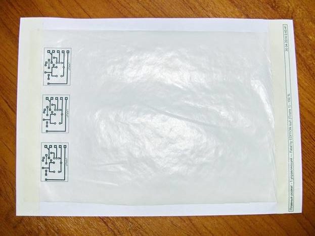 3. ábra - séma nyomtatás után.