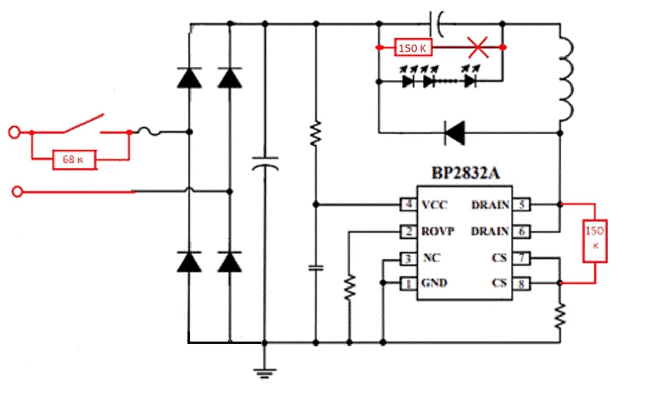 So rüsten Sie eine LED-Lampe um