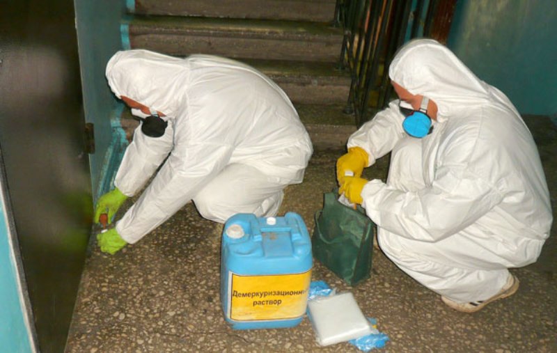 Felületek merkurizálása