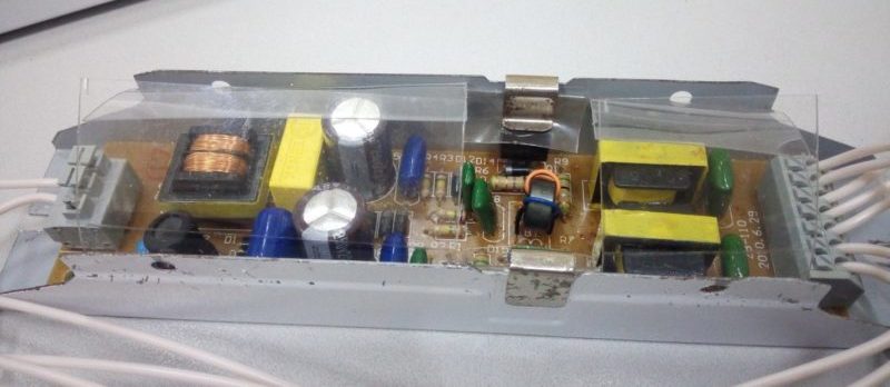 ความผิดปกติในบัลลาสต์อิเล็กทรอนิกส์