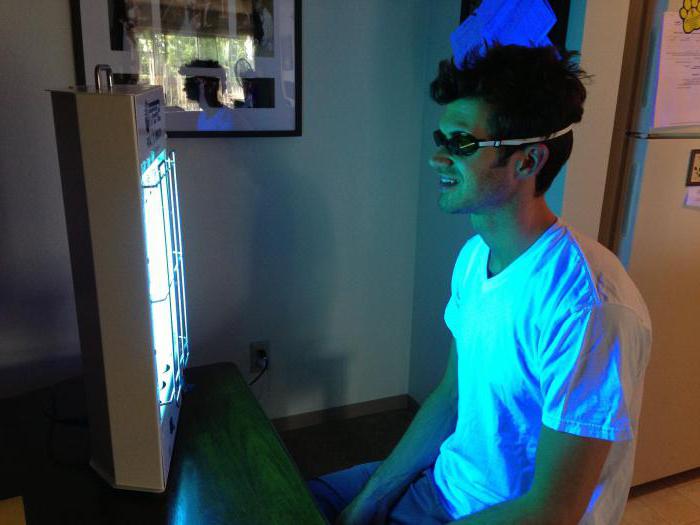 Menggunakan penyamak UV