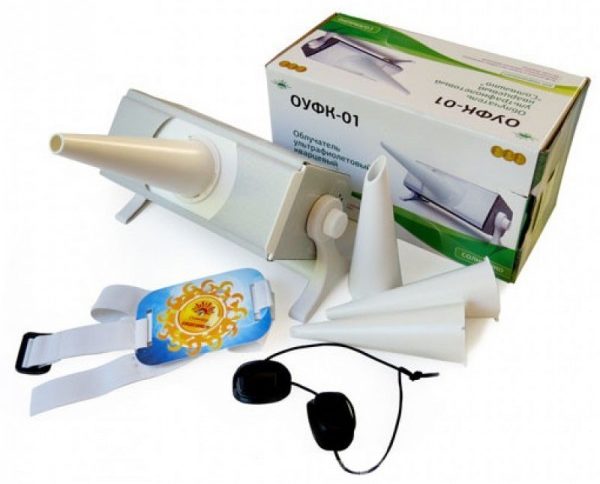 Set lengkap lampu UV "Sun"