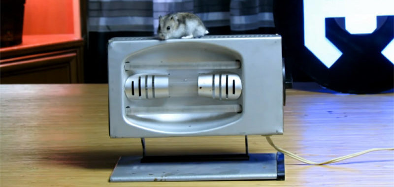 Az egyik első szovjet kvarclámpa műszaki célokra