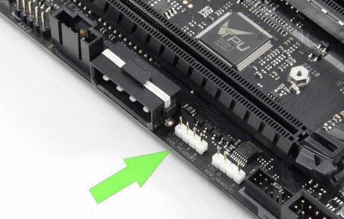 Konektor para sa RGB tape.