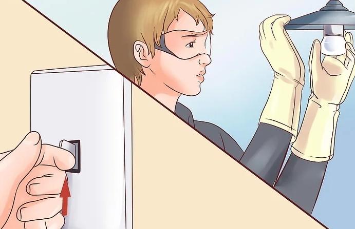 คำแนะนำในการเปลี่ยนหลอดไฟ