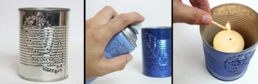 如何用即興材料製作路燈