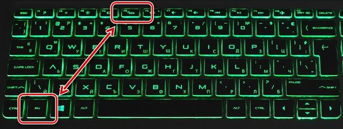 Am häufigsten wird bei HP-Modellen die F5-Taste in Kombination mit Fn verwendet.