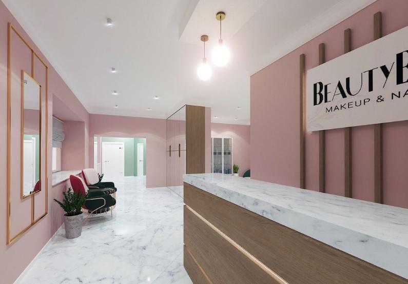 Recepciós tér világítás