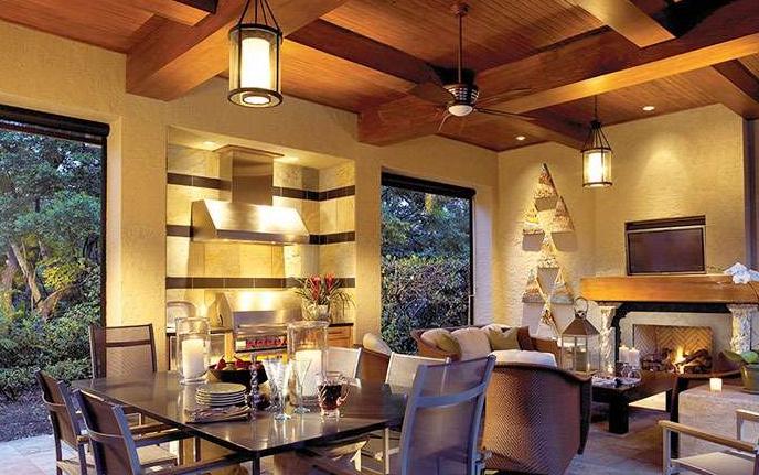 Apšvietimo galimybės vasarnamiui