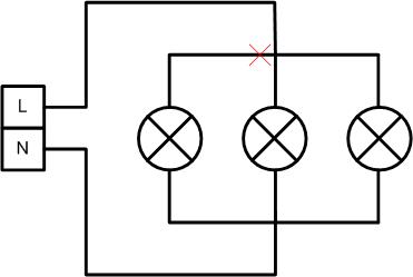 Patay ang isang lampara