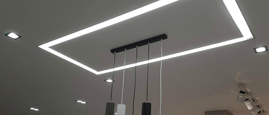 Ana ışığa ek olarak ışık şeritleri.