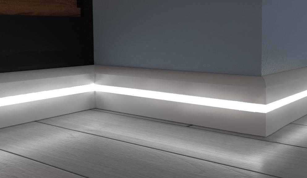 LED-Streifen sind viel einfacher zu installieren.