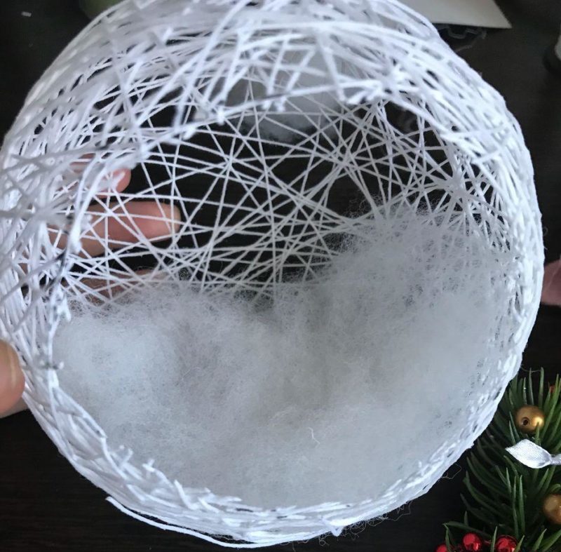 Hogyan készítsünk lámpát szálakból - lépésről lépésre