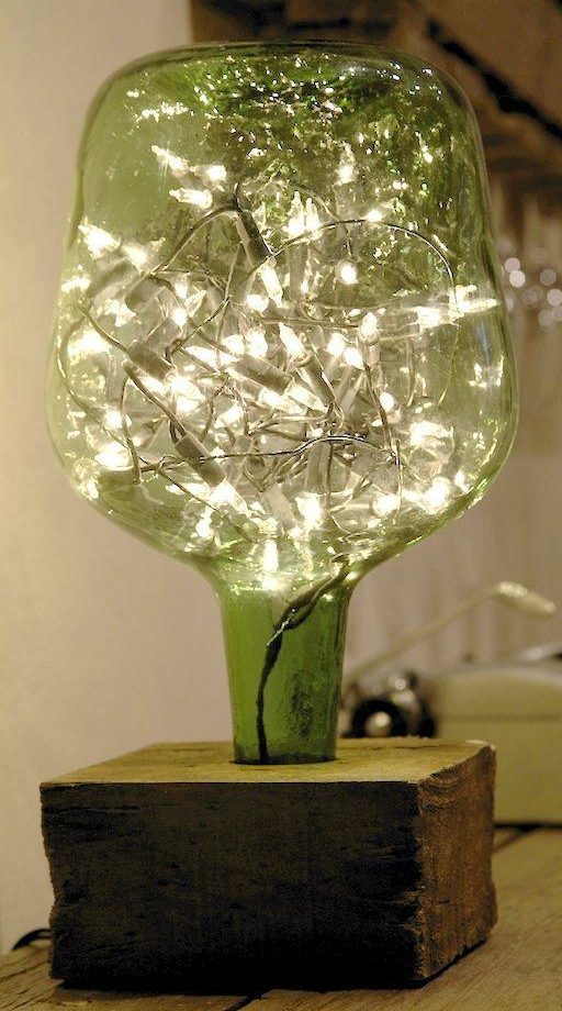 โคมไฟขวดวินเทจ