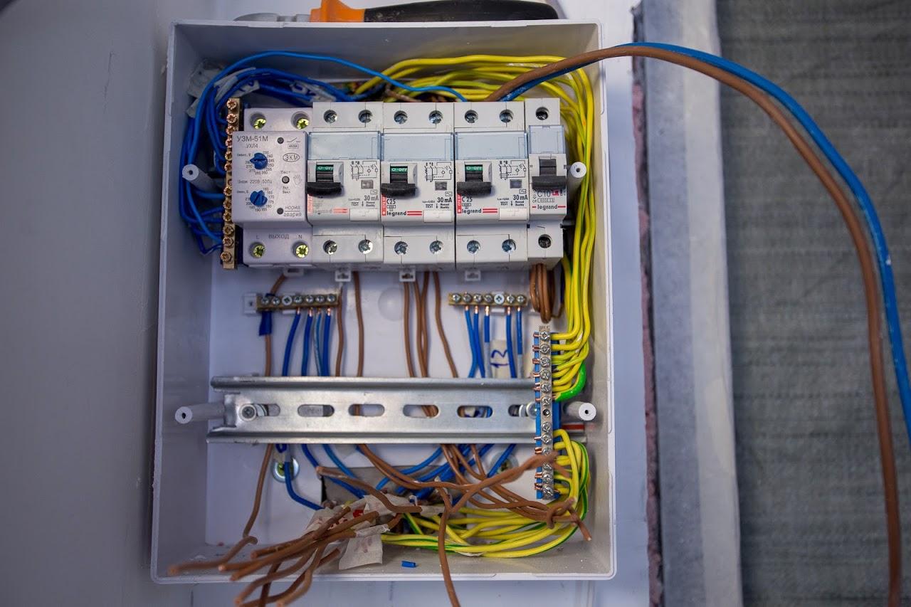 Az elektromos panelt jó állapotban kell tartani.