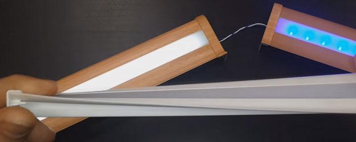 การติดตั้งฐานตั้งพื้นพร้อมไฟส่องสว่างด้วยตัวเอง