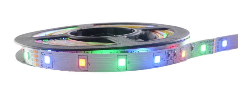 Lampu siling buat sendiri di sekeliling perimeter