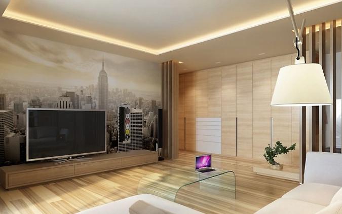 How to make a do-it-yourself illuminated ceiling