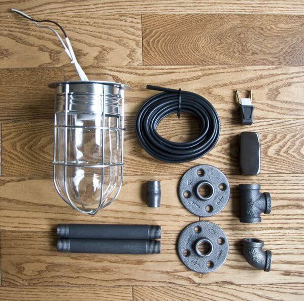 Gyönyörű házi készítésű lámpák rögtönzött anyagokból