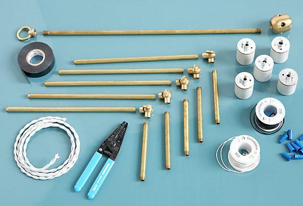 Gyönyörű házi készítésű lámpák rögtönzött anyagokból