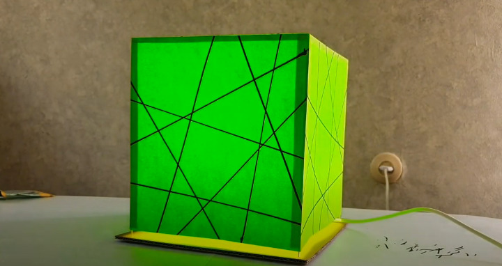 Изработка на нощна лампа у дома - инструкции стъпка по стъпка със снимки