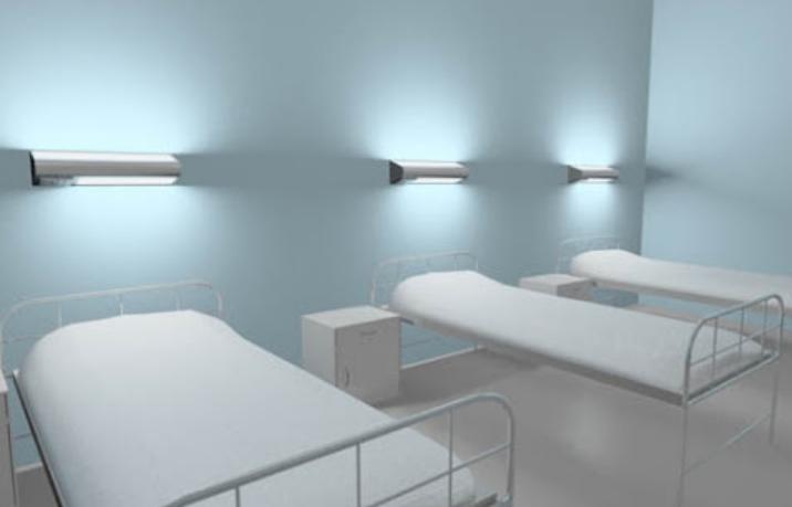 الإضاءة في المؤسسات الطبية