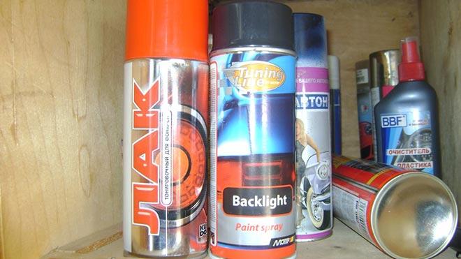 Parlatma sonrası far koruma verniği