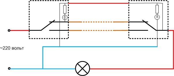 Arka ışık göstergeli bir anahtar nasıl bağlanır